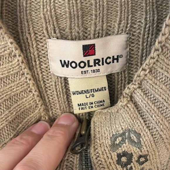 Woolrich vintage embroidered knit vest - Picture 4 of 10